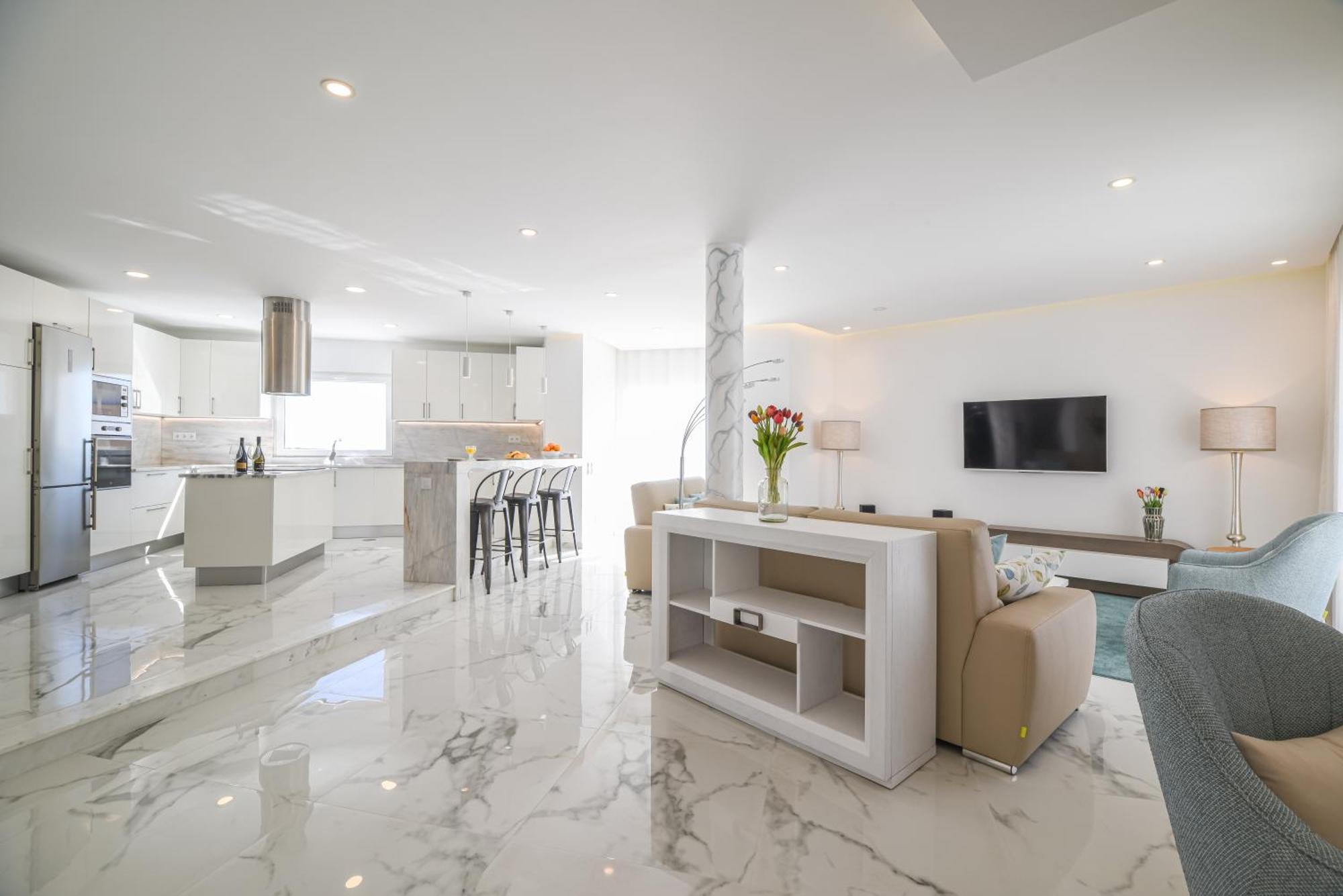 The Penthouse In Praia Da Rocha Portimao Bagian luar foto