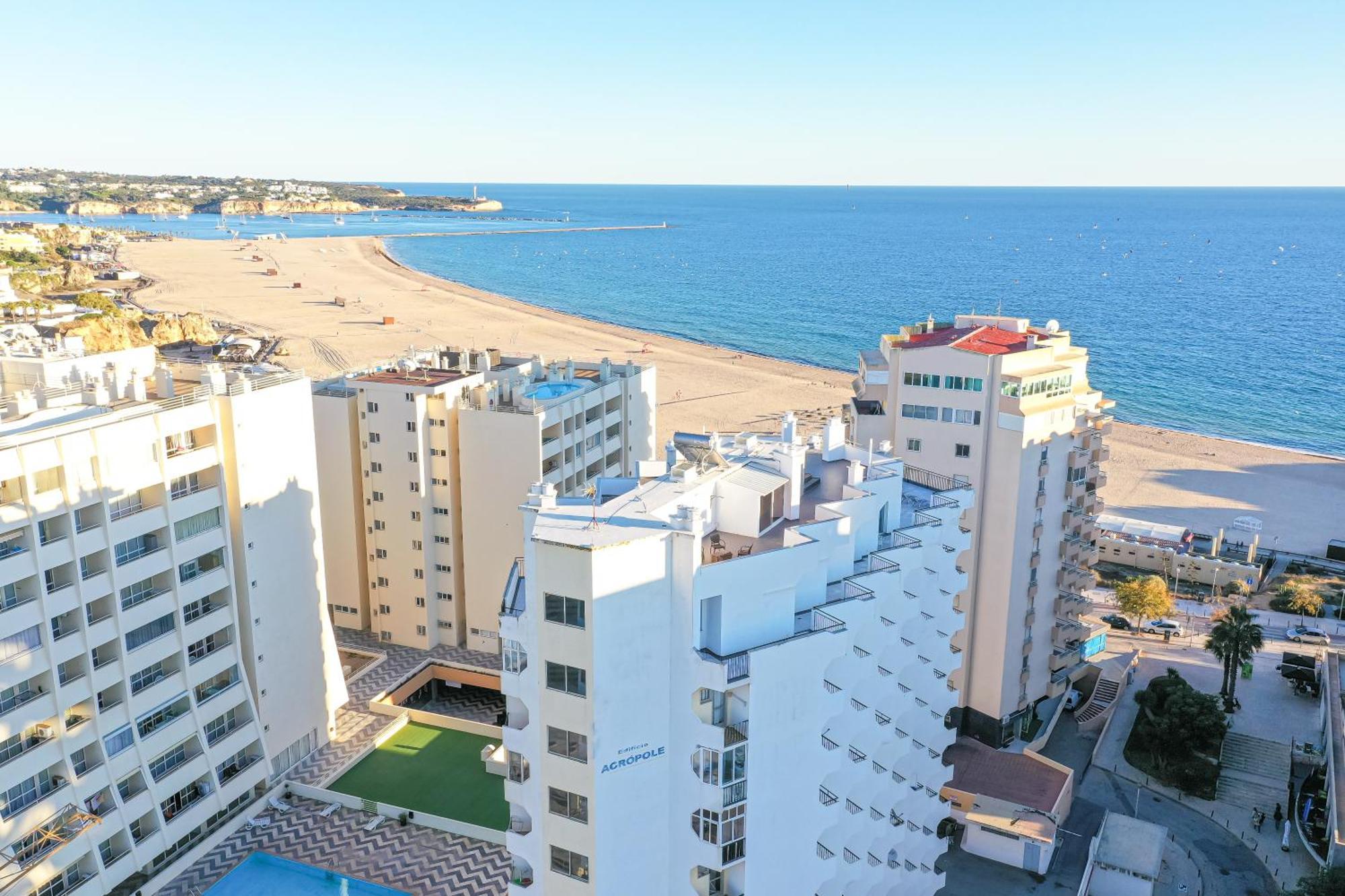 The Penthouse In Praia Da Rocha Portimao Bagian luar foto